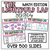 The Lightbulb Lab - Math Edition