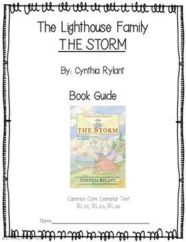 Preview of The Lighthouse Family: The Storm activity sheets
