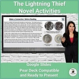 The Lightning Thief Google Slides and Pear Deck Novel Study