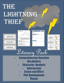 The Lightning Thief - Literacy Pack By MJcreations | TPT