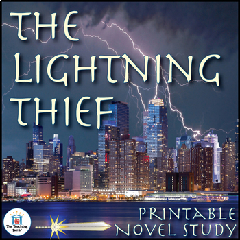 Preview of The Lightning Thief Novel Study Book Unit Printable Version