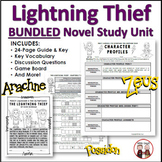 The Lightning Thief Novel Study Bundle