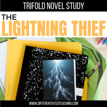 Preview of The Lightning Thief Novel Study Unit: Comprehension Activities & Vocabulary