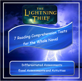 The Lightning Thief Reading Comprehension Tests ~ Differen