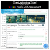 The Lightning Thief Test, Assessment, Google Forms for Dis