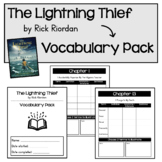 The Lightning Thief - Vocabulary Pack