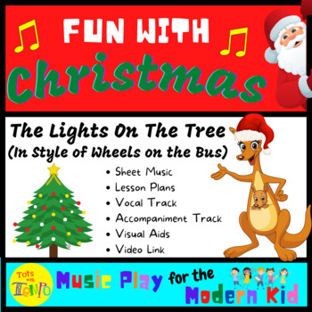 Preview of The Lights On The Tree (A Wheels On The Bus Style Rhythm Instrument Song)