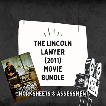 Preview of The Lincoln Lawyer (2011) Movie Bundle (Worksheet & Multiple Choice Assessment)