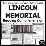 The Lincoln Memorial in Washington DC Reading Comprehensio