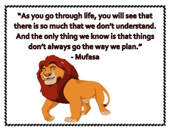 lion king quotes about life
