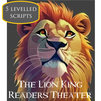 Preview of The Lion King Readers Theater | 5 Scripts | Group Fluency Activity