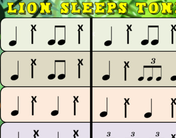 Preview of The Lion Sleeps Tonight (mp3 included!) - BUCKET DRUMMING!