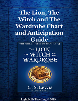 Preview of The Lion, The Witch, and The Wardrobe Anticipation Guide and KWHL Chart
