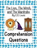 The Lion, The Witch, and The Wardrobe Comprehension Questions