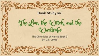 Preview of The Lion, The Witch, and the Wardrobe PPT Book Study