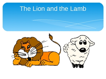 Preview of The Lion and The Lamb