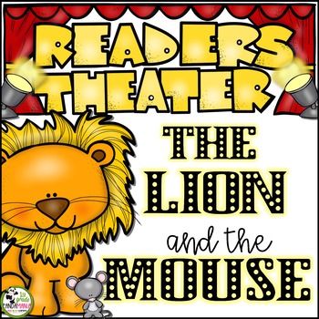 Preview of Readers Theater Script The Lion and the Mouse, Aesop's Fables and Folktales