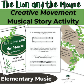 Preview of Creative Movement Musical Story Activity: Preschool - Elementary Music