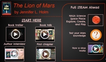 Preview of The Lion of Mars Choice Board (Texas Bluebonnet 2022-2023)