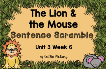The Lion & the Mouse Sentence Scramble
