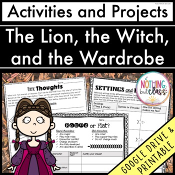 Preview of The Lion, the Witch, and the Wardrobe | Activities and Projects