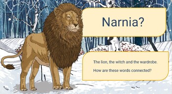 Preview of The Lion, the Witch and the Wardrobe, C.S. Lewis, Guided reading