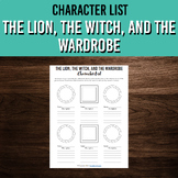 The Lion, the Witch, and the Wardrobe Character List | Pri