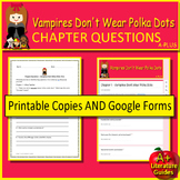 Vampires Don't Wear Polka Dots Chapter Questions (65) - 13