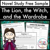 The Lion, the Witch, and the Wardrobe Novel Study FREE Sample