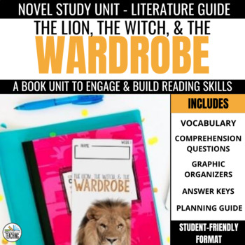 Preview of The Lion, the Witch, & the Wardrobe Novel Study: Comprehension Questions & more