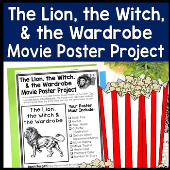 Preview of The Lion, the Witch, and the Wardrobe Project | Make a Movie Poster Book Report