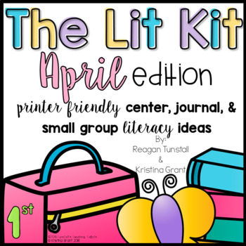 Preview of The Lit Kit April First Grade