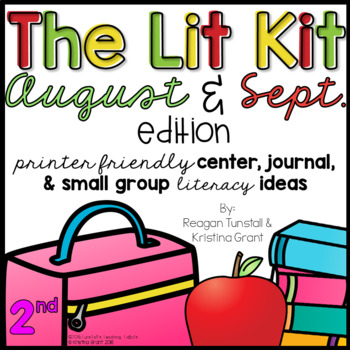 Preview of The Lit Kit August September Second Grade