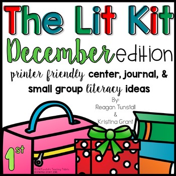 Preview of The Lit Kit December First Grade