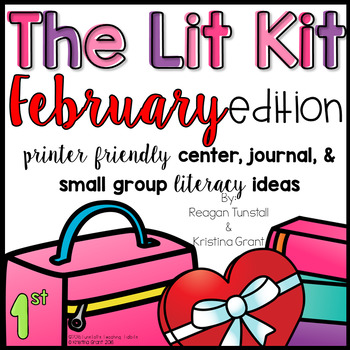 Preview of The Lit Kit February First Grade