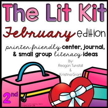 Preview of The Lit Kit February Second Grade