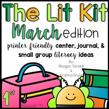 Preview of The Lit Kit March First Grade