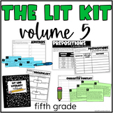 The Lit Kit Volume 5 Fifth Grade