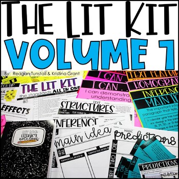 Preview of The Lit Kit Volume 7 Third Grade
