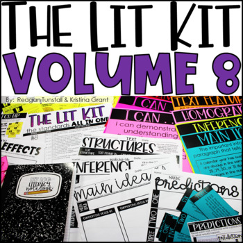 Preview of The Lit Kit Volume 8 Third Grade