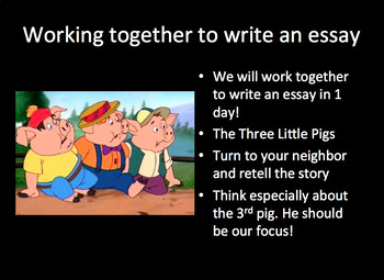 Preview of The Literary Essay - 6th Grade Writing Curriculum
