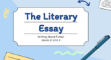 The Literary Essay-Writing About Fiction Grade 4 Lucy Calkins Writing Unit