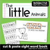 Emergent Reader for Sight Word LITTLE: "The Little Animals