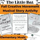 Fall Creative Movement Musical Story Activity: Preschool-E