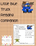 The Little Blue Truck Reading Companion