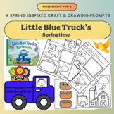 Little Blue Truck's Springtime Edition Craft and Retell Dr