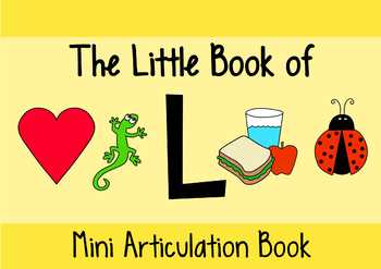 Preview of The Little Book of L | A Complete Resource For /l/ Articulation Therapy
