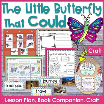 Preview of The Little Butterfly that Could Lesson Plan, Book Companion, and Craft