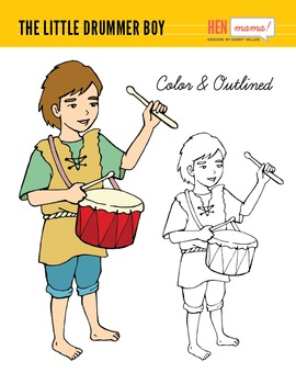 The Little Drummer Boy Clip Art (HåndThe Little Drummer Boy Clip Art (Hånd  