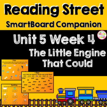 Preview of The Little Engine That Could SmartBoard Companion Kindergarten